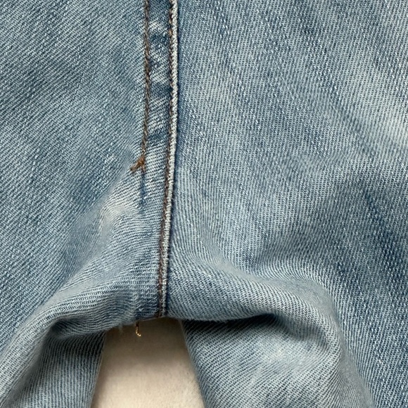 Mossimo Dutti Jeans women’s 8” Rise Embellished  Pockets Size 32 Us EU 42 Flawed - Picture 8 of 12